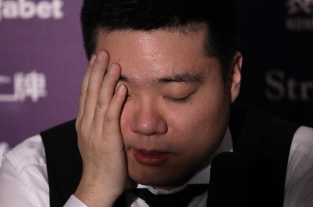 leyu.com-中国军团一喜一忧 丁俊晖自嘲打出“愚蠢一杆”